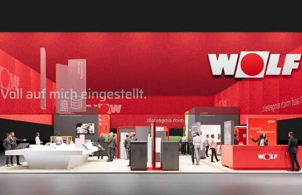 Wolf Messestand