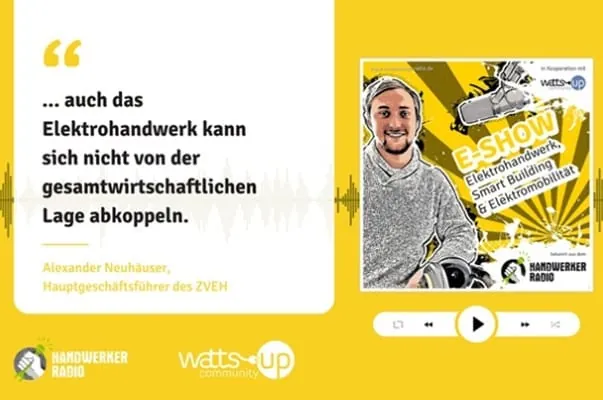 Podcast E-Show Werbung