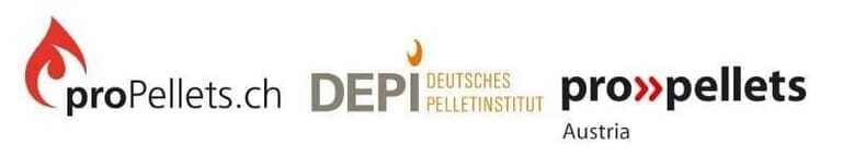 Logos der Pelletsverb&auml;nde DACH