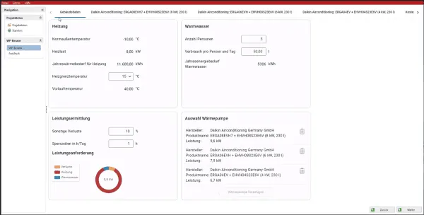 Hottgenroth erm&ouml;glicht mit dem W&auml;rmepumpen-Berater die strukturierte Auslegung von Anlagen und die Kombination mit PV und Energiemanagement zu ganzheitlichen Energiekonzepten.