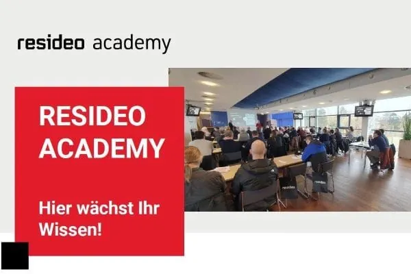 Um auch 2026 auf die Anforderungen der Branche vorbereitet zu sein, bietet die Resideo Academy ein vielseitiges Weiterbildungsprogramm.
