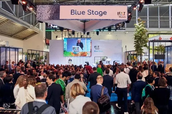 Die Er&ouml;ffnung der IFAT Munich durch Spitzpenpolitiker erfolgt auf der Blue Stage am Montag, 4. Mai, um 10 Uhr. 