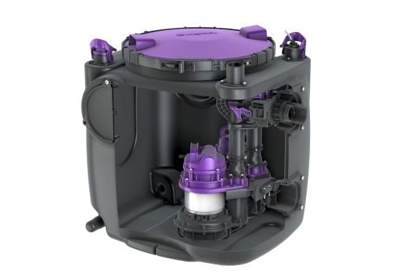 Abwasserhebeanlage Aqualift 100 als Duoanlage