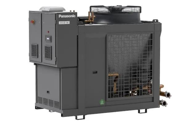 Der Panasonic R290 Inverter Chiller AQUA-G EVO arbeitet mit dem Kältemittel R290.