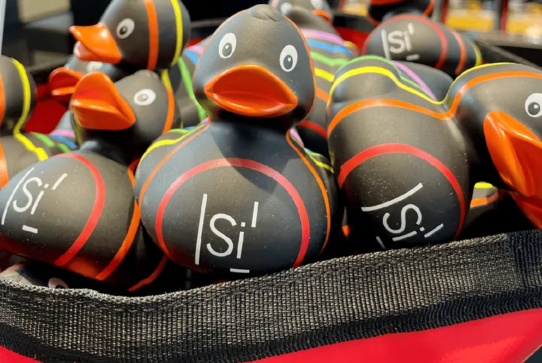Unsere diesjährige Messe-Ente kam sehr gut an und war ein regelrechter Besuchermagnet am Si-Stand in Nürnberg.