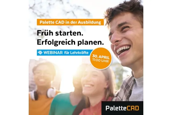 Webinar: Palette CAD in der Ausbildung