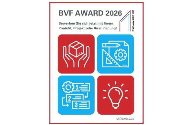 Wer erhält den nächsten BVF Award? Die Bewerbungsphase für Einreichungen ist gestartet.