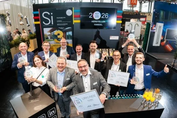 Die Si-Leserinnen und Si-Leser w&auml;hlten die Firmen Geberit, Hansgrohe, Helios, Grundfos, die GC-Gruppe und Grohe zu den Gewinnern des &bdquo;Best of SHK Award 2026 f&uuml;r Hersteller und Handel&ldquo;.