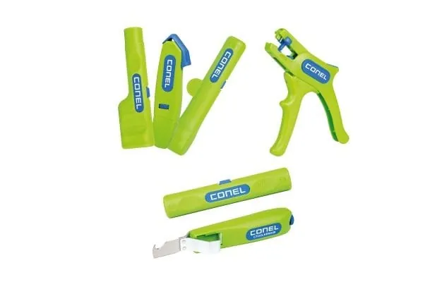 Conel präsentiert die Tools green – die neuen Abmantelungswerkzeuge.