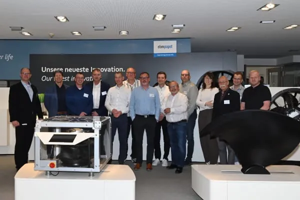 Auf Einladung von ebm-papst tagte die Arbeitsgruppe Ventilatoren in Mulfingen.