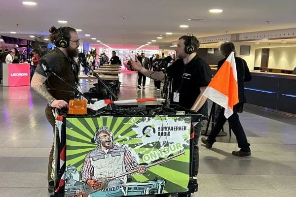 Rollendes Studio vom Handwerkerradio