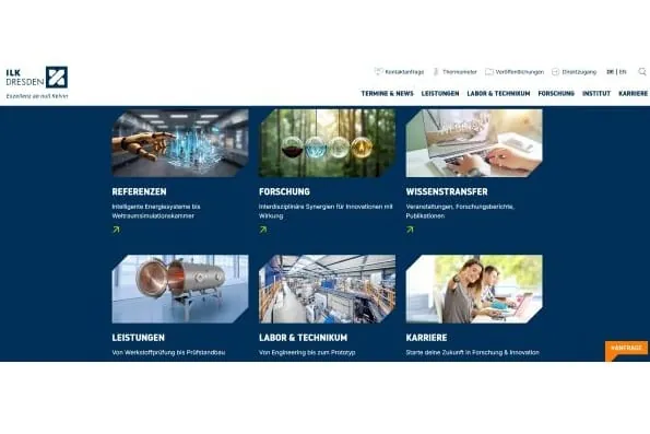 Der 26.6.2026 ist nicht nur ein zahleneingängiges Datum, sondern auch der „Welttag der Kältetechnik“ und seit diesem Datum für das ILK Dresden das Releasedatum der neuen Homepage.