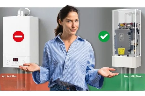 Alte Kombi-Gastherme einfach mit moderner E-Ersatzstation tauschen