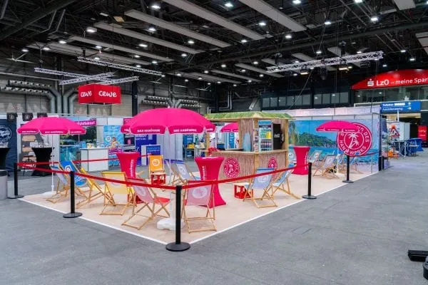 Noch wartet der St(r)and des Handwerks auf der Vocatium-Messe auf seine Gäste.