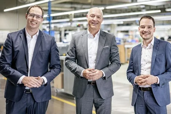 Dominik Beck, Thomas Sell, Andreas Müller (v. l.).