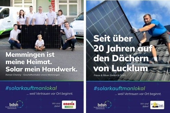„Solar kauft man lokal“: BDSH stärkt regionale Fachbetriebe