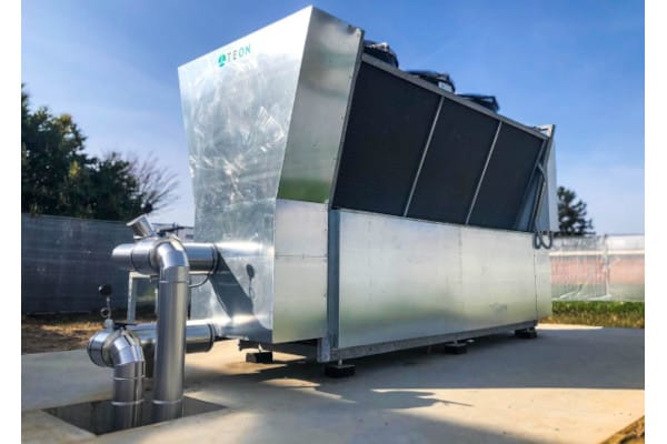 Teon-Hochtemperatur-Wärmepumpe T350MB-DC Air in Monoblockausführung.