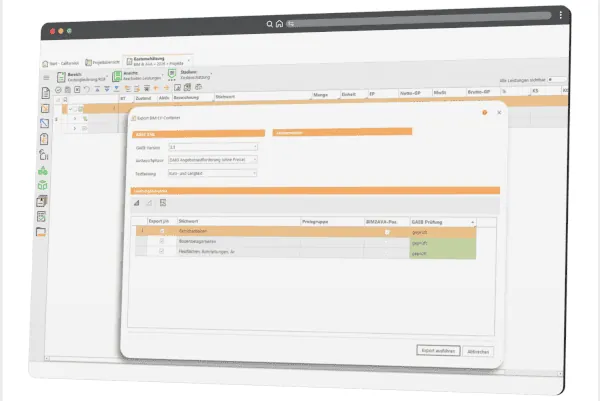 Grafische Mengen- und Kostenermittlung: Den durchgängigen Open-BIM-Prozess erleben Besucher des G&W-Messestands auf der BIM World München in Halle B0 am Stand 223.