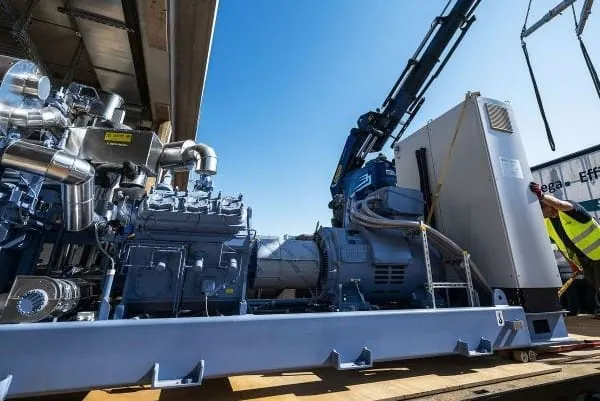 Großwärmepumpe im Einsatz