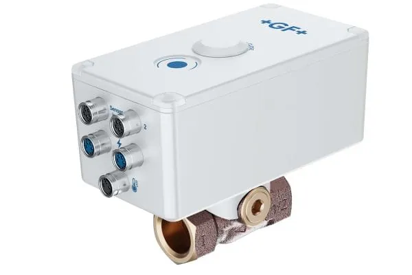 Das neue digitale ycleen Balance Ventil gleicht die Warmwasserzirkulation im Gebäude präzise und effizient aus und sorgt dadurch für eine gleichmäßige Warmwasserverteilung.